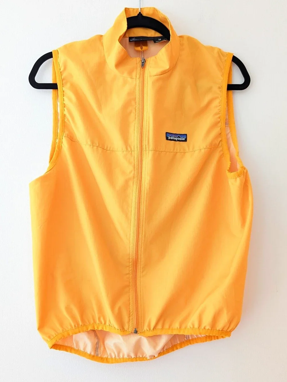 Vintage 90s Patagonia Houdini Vest in yellow